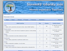 Tablet Screenshot of forum.srztopolcany.sk